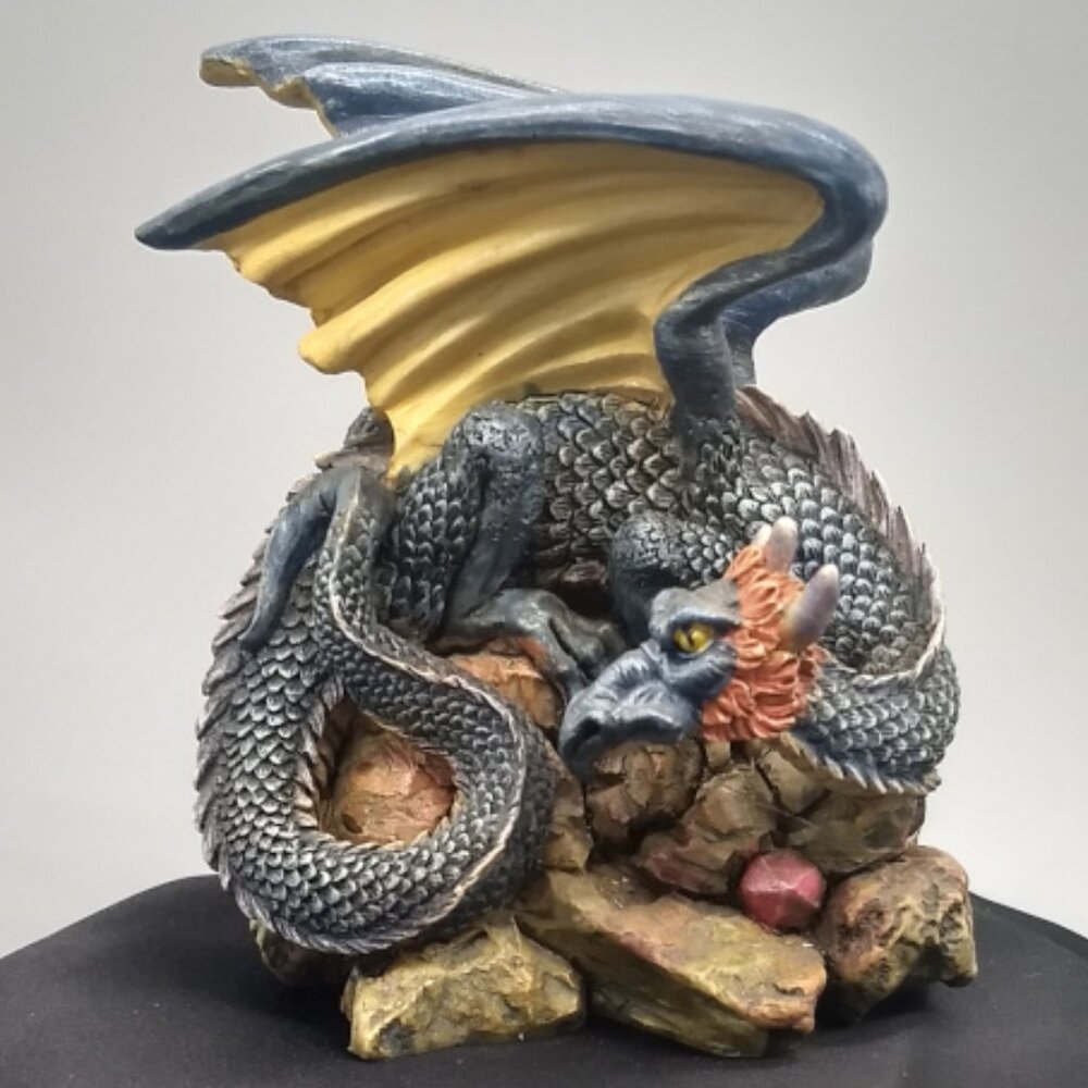 🍀🍀 Myths & Legends Blue Winged Dragon 🍀🍀